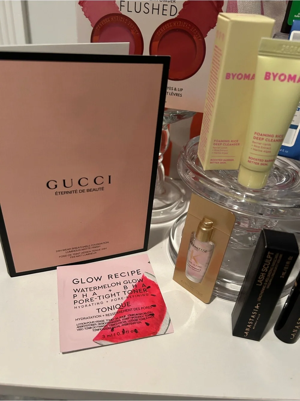 ✨ 15-Piece Luxury Travel Beauty Set + Cosmetic Bag | Skincare, Haircare & Makeup